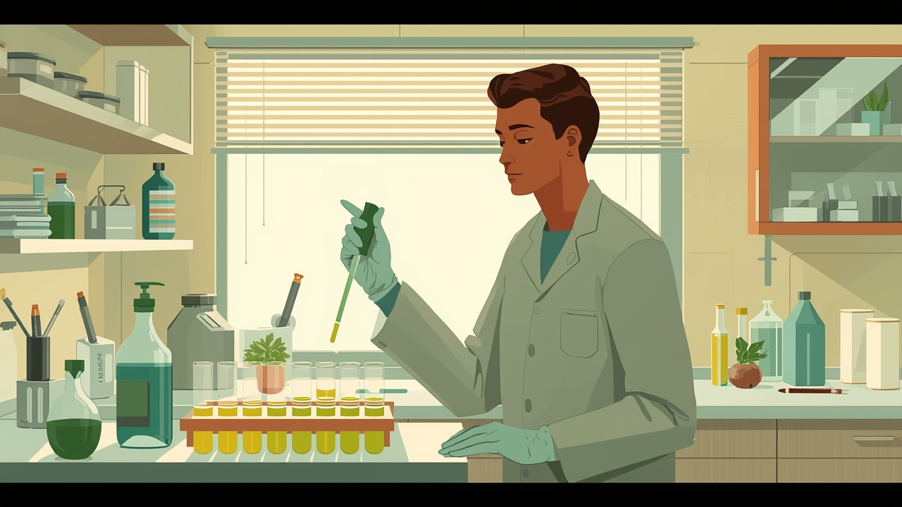 Lab test of coriander oil as mouthwash alternative