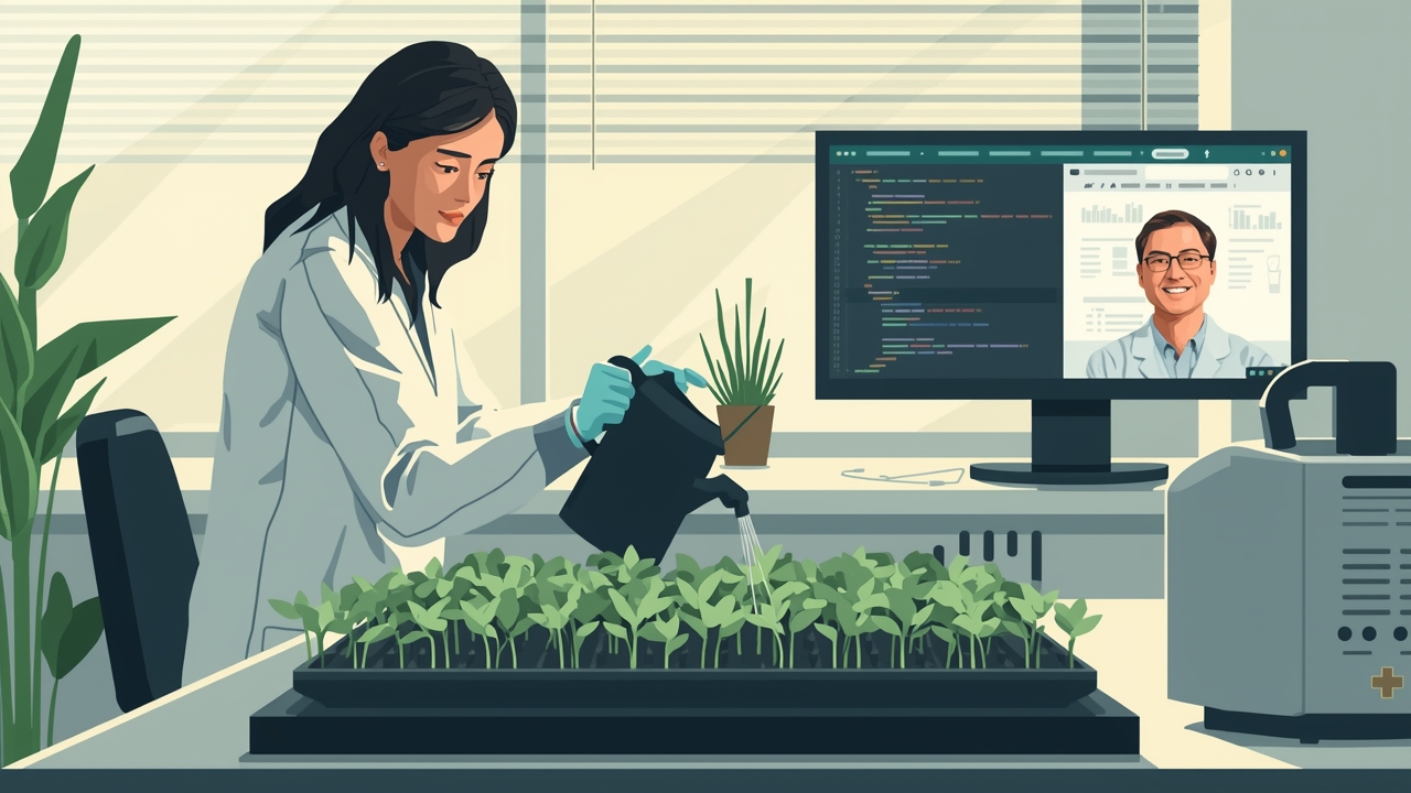 Scientists study microgreens and AI for healthier poultry feed
